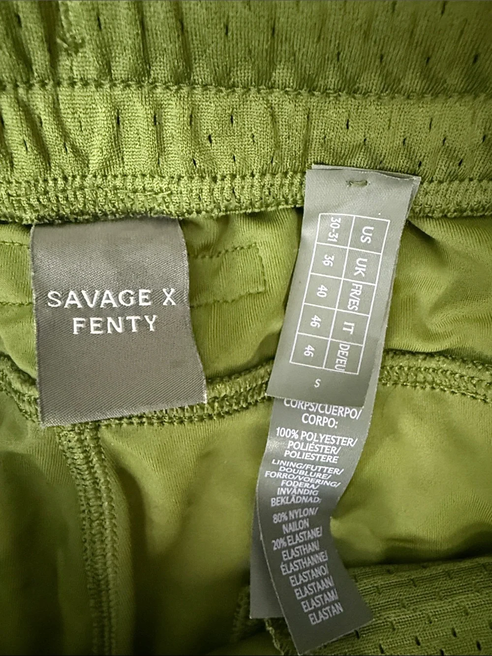 Savage X Fenty Athletic Mesh Shorts